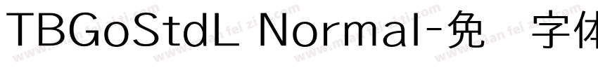 TBGoStdL Normal字体转换